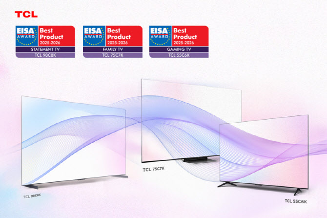 TCL, QD-미니 LED TV로 ‘EISA 어워즈’ 및 ’IFA 2025’에서 동시 수상