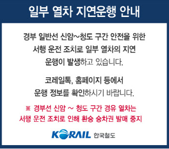 "기차 탔는데 또 늦었어요" 불만 폭발…'연착 일상화' 이유는