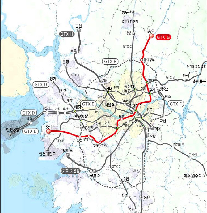 '7호선 착공' 철도시대 여는 포천, 이제는 GTX 유치 '정조준'