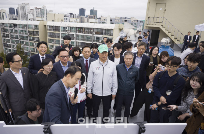 [포토] 재건축 앞둔 은마아파트 현장점검