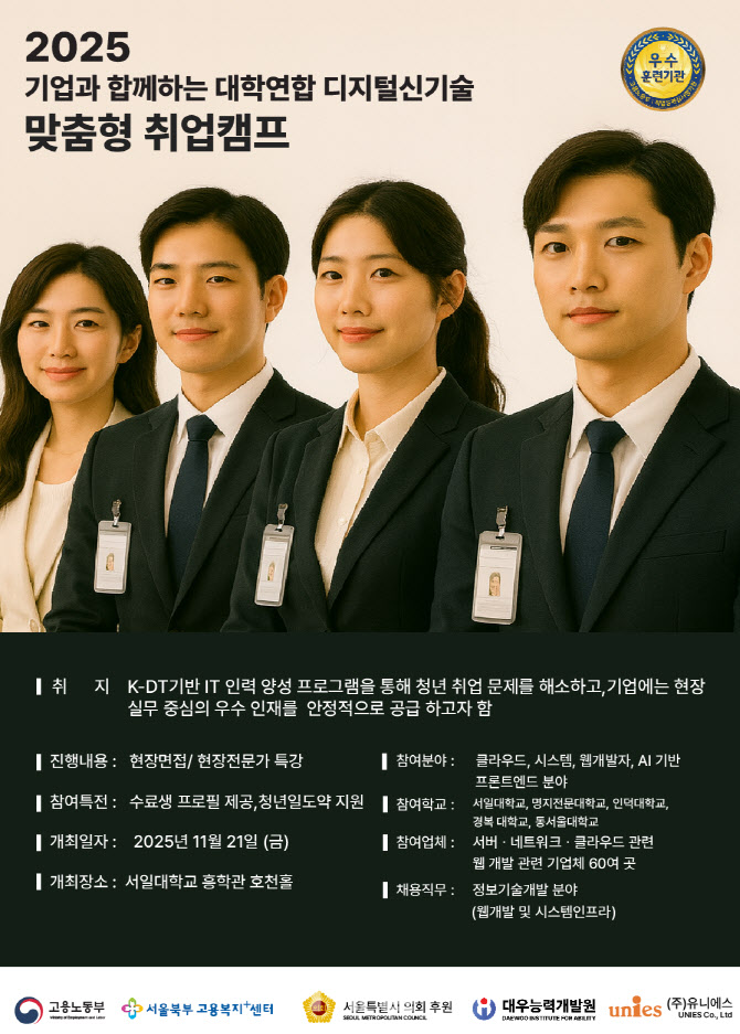 [포토] 맞춤형 취업캠프 'K-Digital J0b Festival'