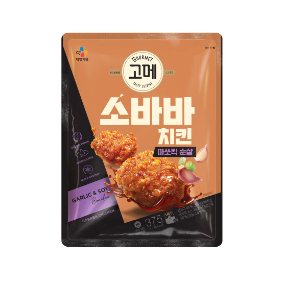 CJ제일제당 ‘고메 소바바치킨’, 2천만봉 판매 돌파