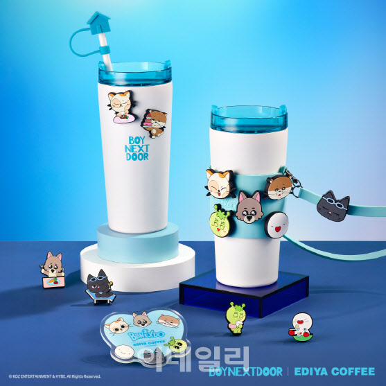 이디야커피, 보이넥스트도어와 첫 아이돌 협업 진행