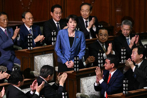 다카이치, 日 첫 여성 총리 선출…자민·유신 연정 출범(상보)