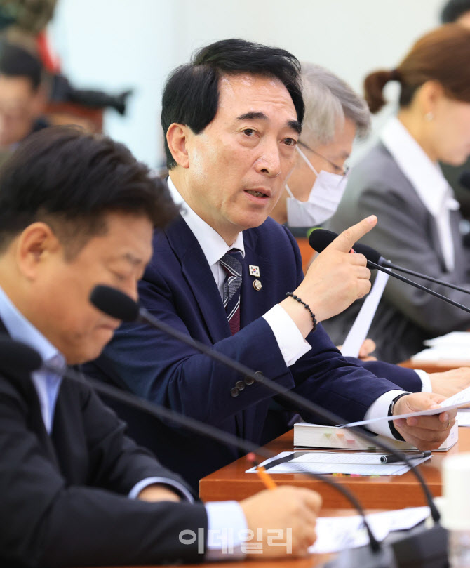 [포토]국정감사, '질의하는 박수현 의원'