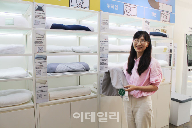 “생분해·재활용 침구로 폐기까지 관리…친환경 이끈다”