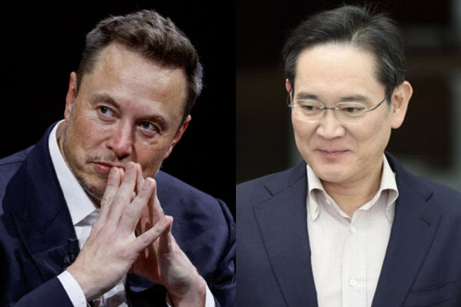 머스크 "삼성과 AI5칩 생산 협력"…TSMC 의존도 낮춘다(상보)