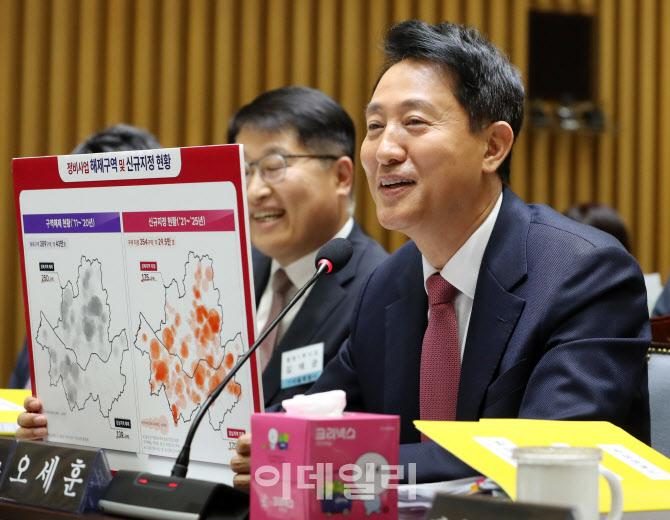 [포토] 오세훈, 행정안전위원회 국정감사
