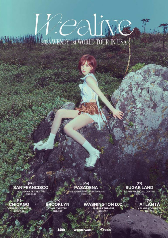 노머스, 레드벨벳 웬디 첫 솔로 월드 투어 진행