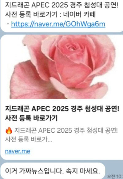 지드래곤 첨성대 공연은 '사실무근'…경주시 "허위 게시물"