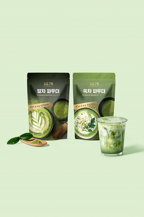 쌍계명차, 국내산 말차 파우더·국내산 쑥차 파우더 출시