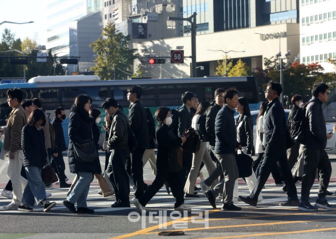 [포토] 초겨울 출근길