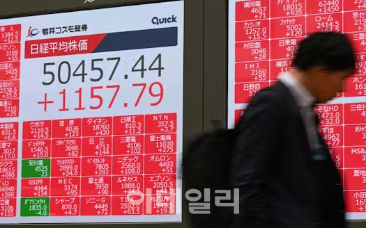 5만선 첫 돌파 일본증시…"내년 6만 간다"