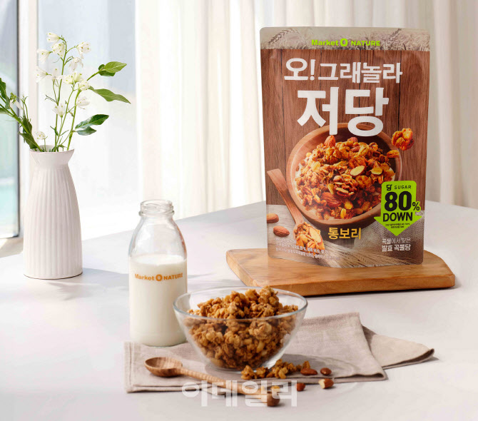 오리온, 저당제품 '닥터유·마켓오네이처' 인기