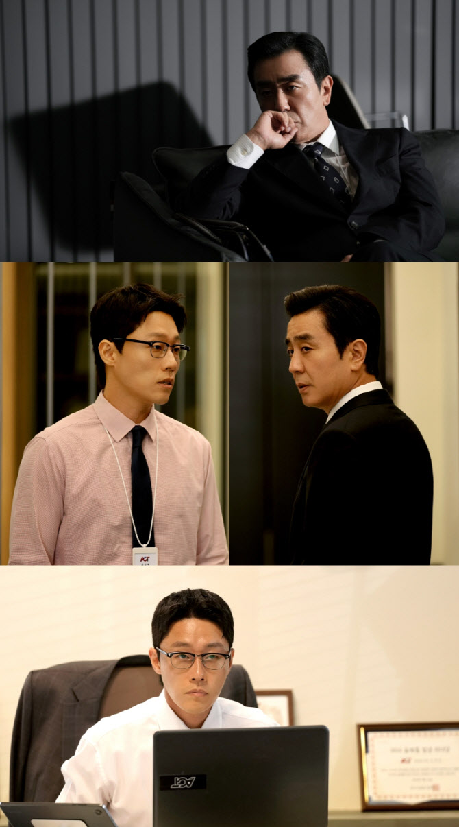 '김 부장 이야기' 류승룡, 실세 후배 이신기와 승진 싸움