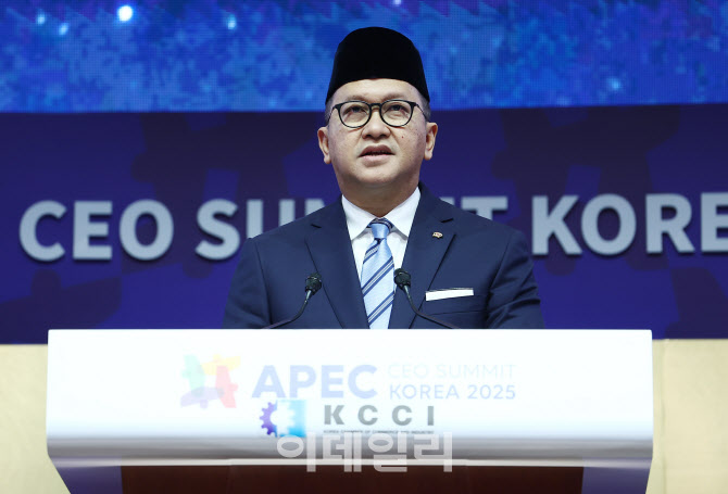 [포토]'특별 연설하는 프라보워 수비안토 인도네시아 대통령'
