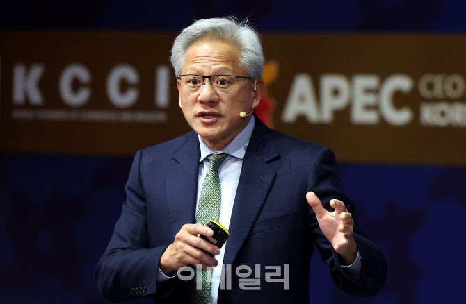 [포토]'기조 연설하는 젠슨 황'