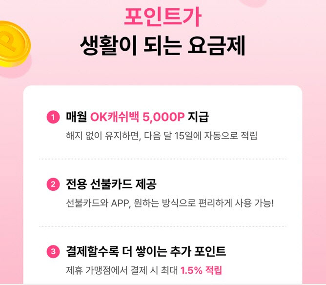 SK플래닛, ‘알뜰폰 요금제’에 OK캐쉬백 혜택 확대