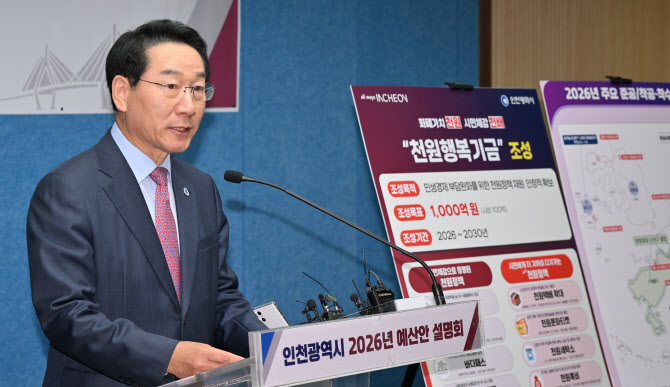 인천시 내년 75세 노인 버스 무료…본예산 15조여원 편성(상보)