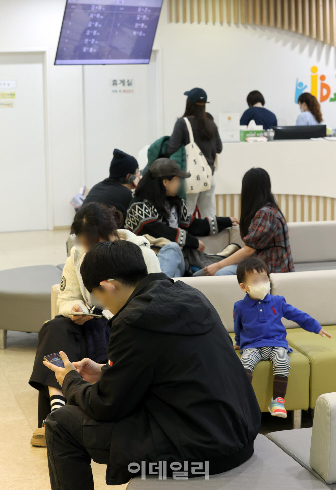 [포토]독감 환자 급증, 독감 10년 만에 최대 유행