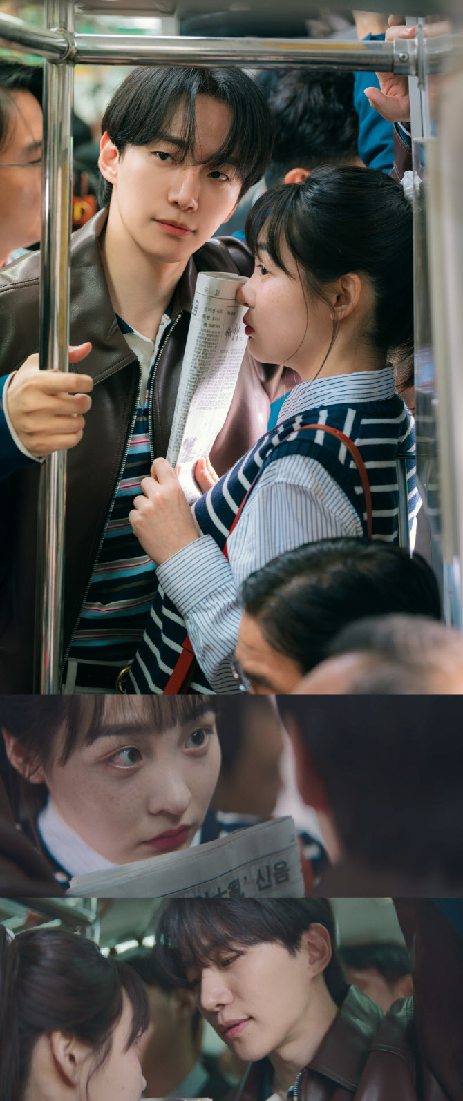 '태풍상사' 이준호×김민하, 지하철 명장면 재탄생?
