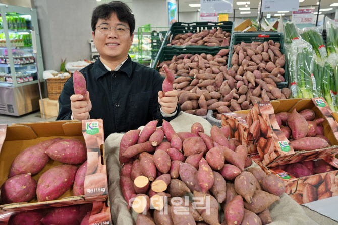 "호풍미 고구마·아리수 사과"…롯데마트, 국산 품종 판매
