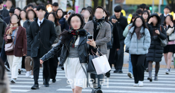 [포토]월요일 출근길 기온 ‘뚝’