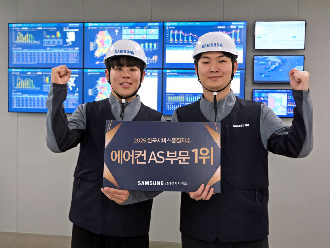 삼성전자서비스, 한국서비스품질지수 '에어컨AS 부문' 1위