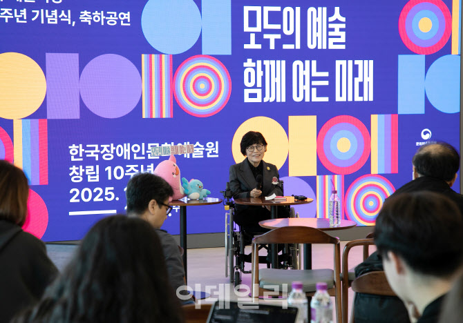 [포토] 한국장애인문화예술원 창립10주년 미디어브리핑