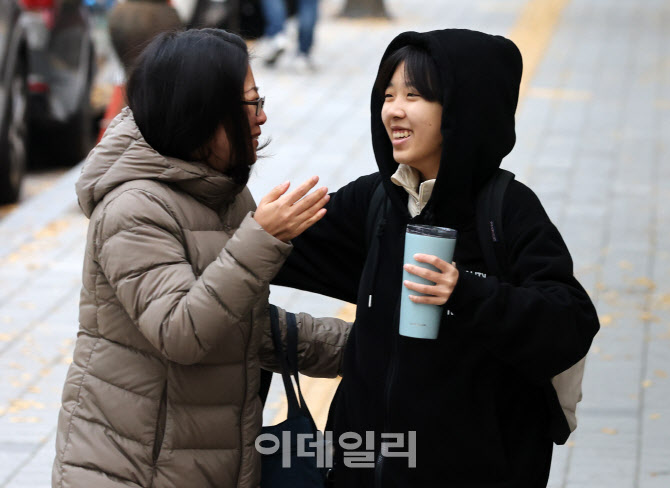 [포토]엄마의 응원 받으며