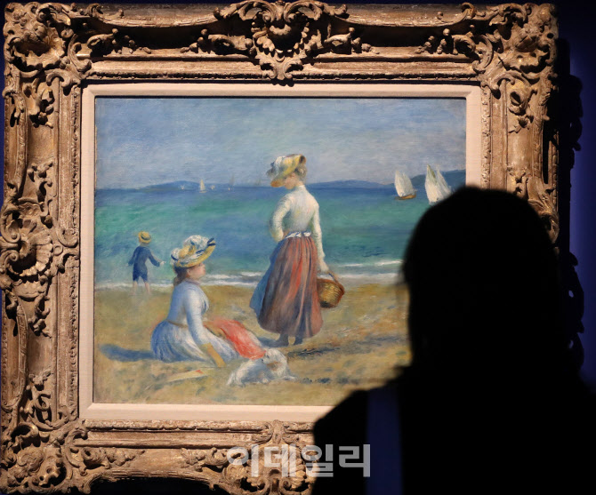 [포토] 해변의 사람들-루느아르