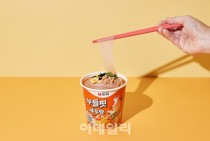 농심, ‘누들핏 새우탕맛’ 출시