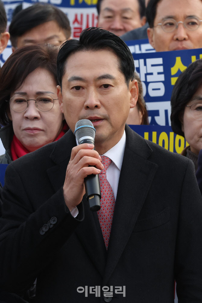 [포토]발언하는 장동혁 국민의힘 대표