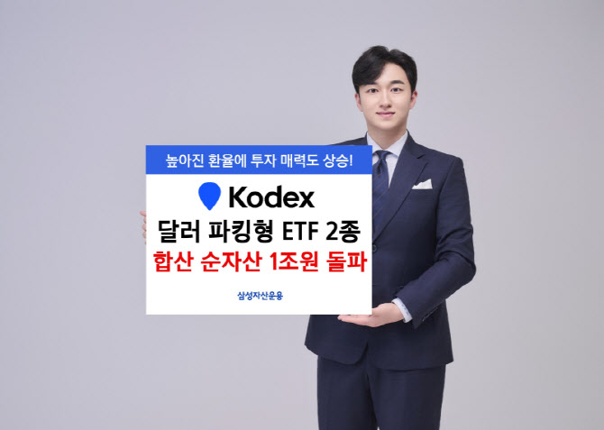 “고환율 시기 투자처”…삼성운용, ‘달러 파킹형’ ETF 2종 순자산 1조 돌파
