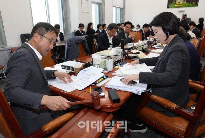 [포토]국회 예산결산특별위원회 예산안등조정소위원회