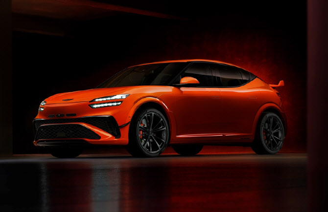 제네시스, `GV60 마그마` 최초공개…고성능 전기차 시대 연다