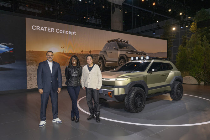 현대차, 콤팩트 오프로드 콘셉트카 `크레이터` 최초 공개