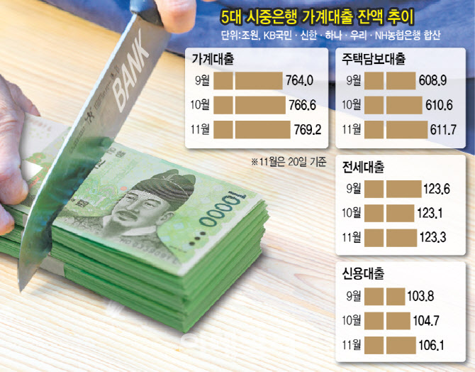 은행 “올해 가계대출, 문 닫습니다”…연말 ‘대출 절벽’ 심화