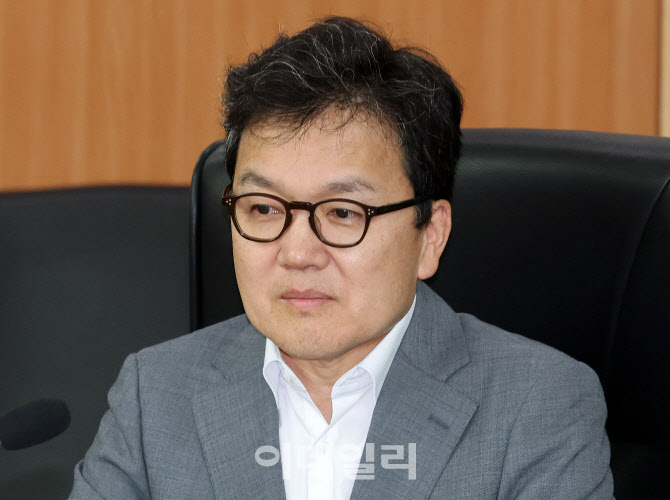[포토]범정부 AI 공통기반 서비스 개시 기념식 참석한 이준희 삼성SDS 대표