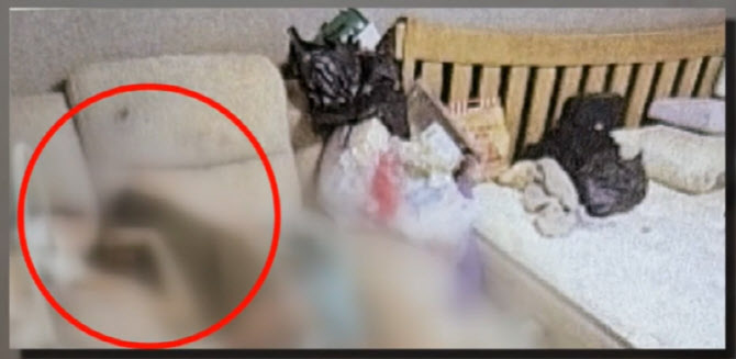 '구더기 아내' 발견 당시 상황 공개..."주변에 변 덩어리"