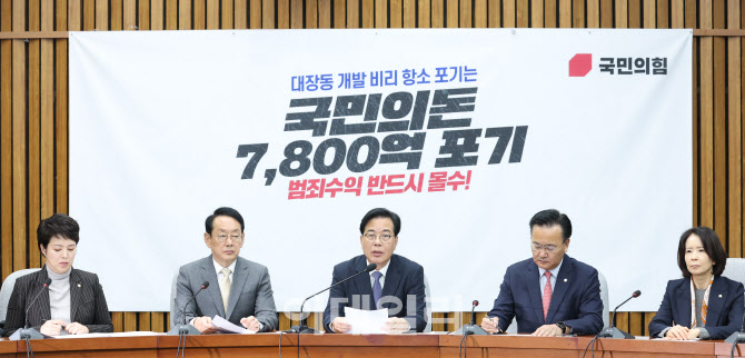 [포토]국민의힘 원내대책회의