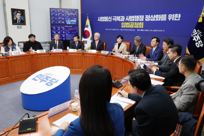 대법원장 인사권 뺏고, 대법관 수임도 막는다…與, 직격 입법 '윤곽'