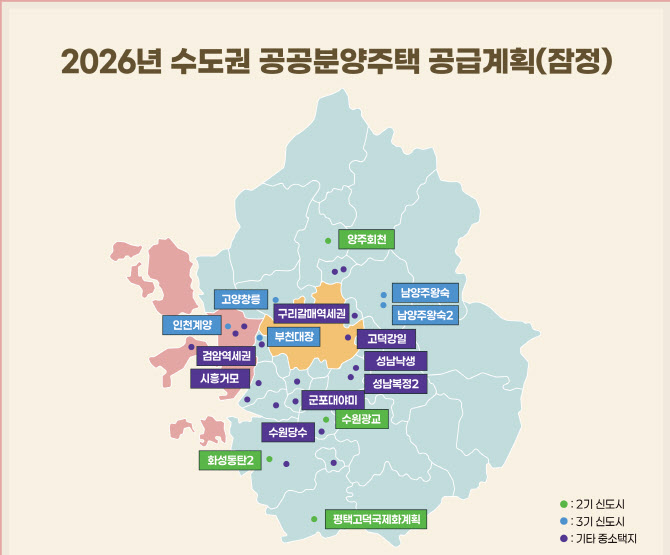 내년 수도권 2.9만가구 ‘공급 단비’…‘서울 부족’은 문제