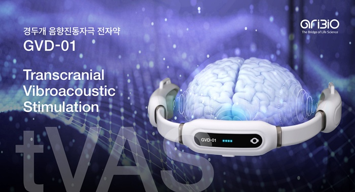 아리바이오 치매 전자약 GVD-01, '인지개선·뇌기능 보호' 입증