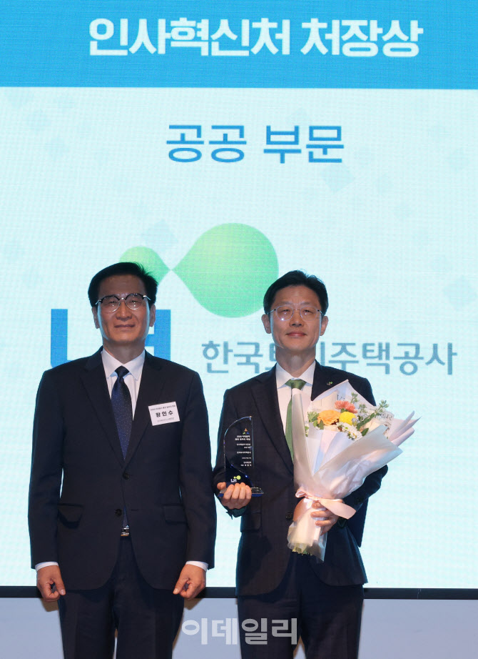 [포토]한국토지주택공사, 인사혁신처장상 수상