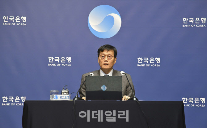 [포토]한은, 기준금리 2.5%로 4연속 동결