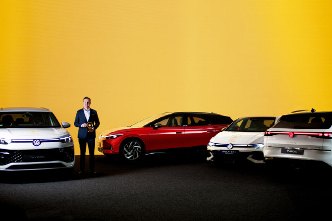 폭스바겐 ‘2025 골든 스티어링 휠 어워드` 4개 부문 석권