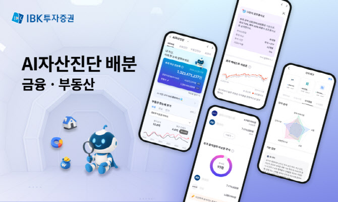 IBK투자증권, ‘부동산’ 담은 AI 자산진단 MTS 서비스
