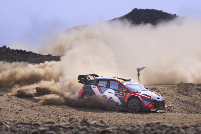 현대차 월드랠리팀, 2025 WRC 사우디 랠리 우승