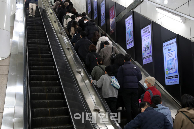 [포토] 준법운행중인 지하철